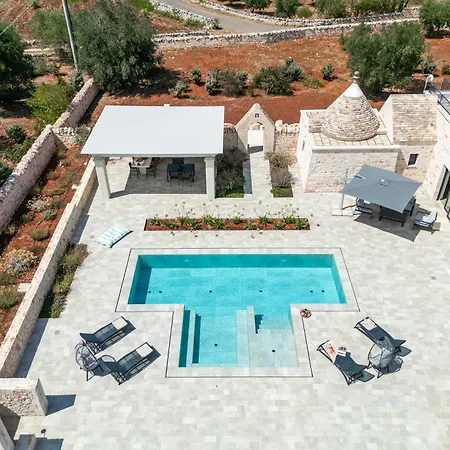 Il Trullo Del Merlo - Saltwater Infinity Pool&sauna Villa Ostuni