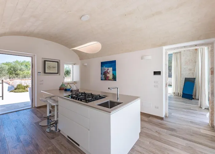 Villa Il Trullo Del Merlo - Saltwater Infinity Pool&sauna