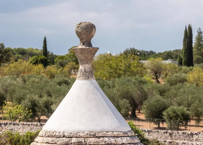 Il Trullo Del Merlo - Saltwater Infinity Pool&sauna Villa