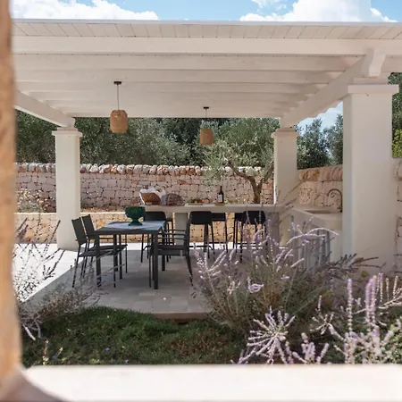Villa Il Trullo Del Merlo - Saltwater Infinity Pool And Sauna Ostuni